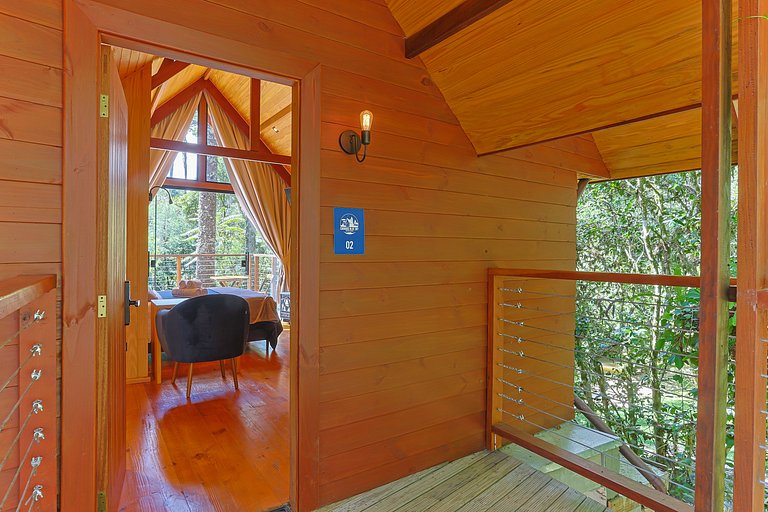 Cabana Suspensa na Natureza - Região Turística
